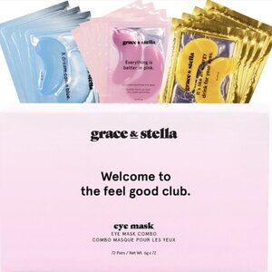 Grace & Stella Every Eye Mask Combo 72 Pairs NWOT, Sealed Box